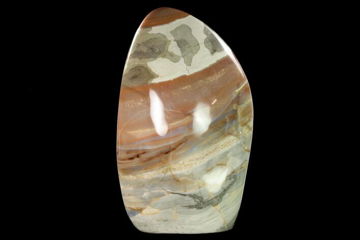 Tall, Free-Standing, Colorful Agate/Jasper - Madagascar #159407